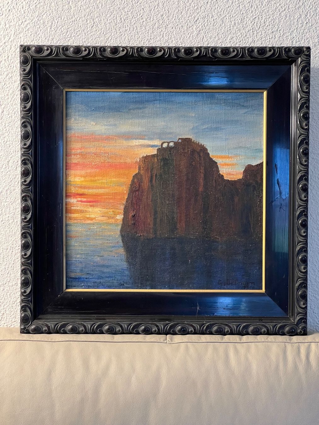Gemälde: Impressionistische Arbeit von 1919 – Gebraucht aus Basel von pmART