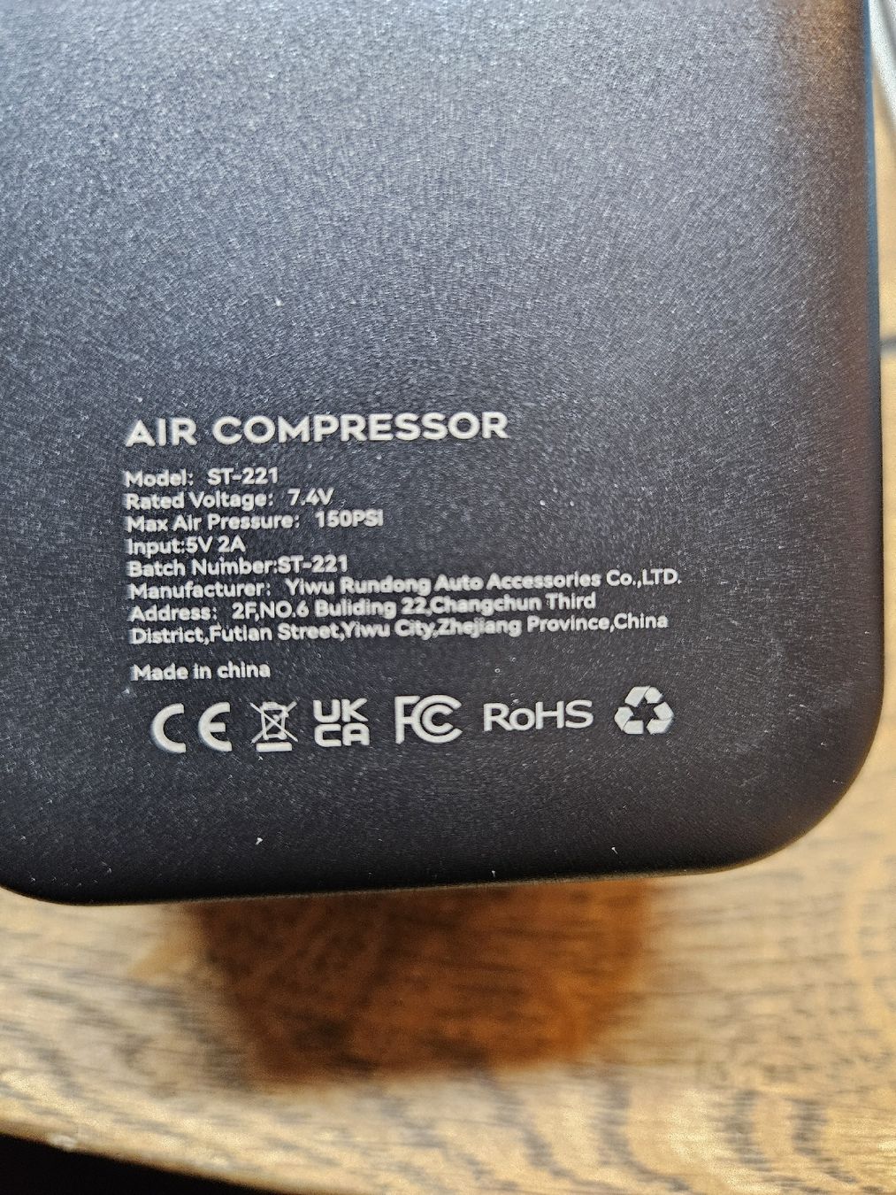 Compressori: Mini Kompressor ST 221 (K) – Usato da Rorschach venduto da TimelessTrading 1