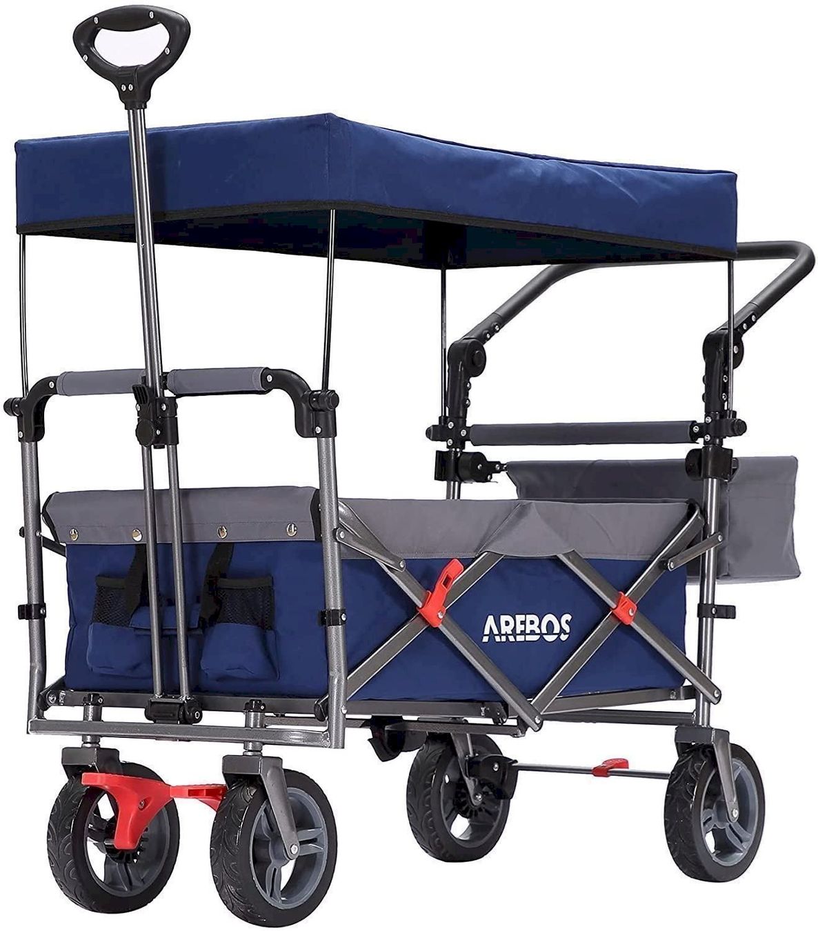 Giocattoli: Bollerwagen faltbar mit Dach blau – Nuovo e nell'imballaggio originale da Bottighofen venduto da zaap