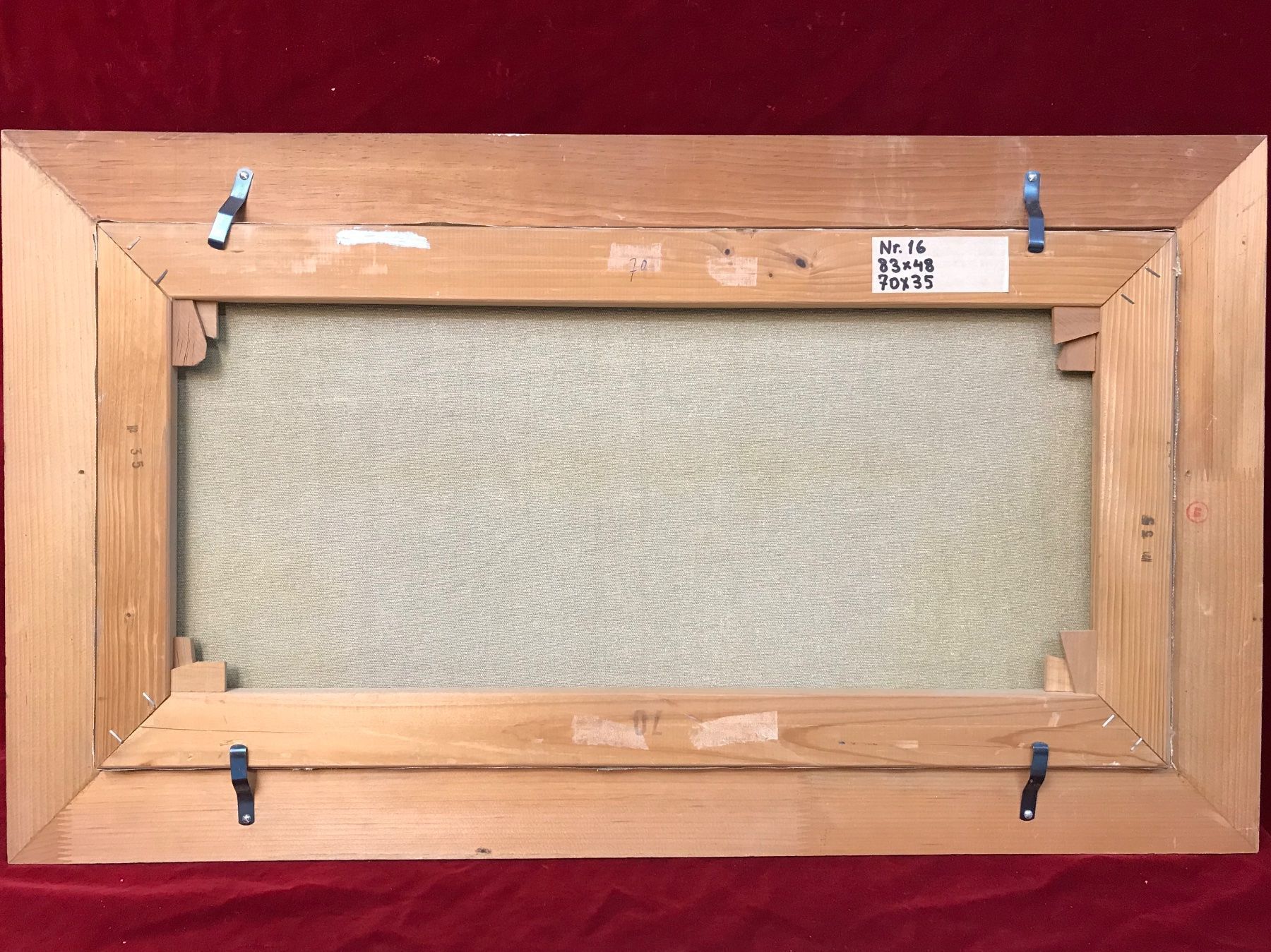 Tableaux: Öl Gemälde Signiert E. Burger  83x48cm – D'occasion à Zürich par Artnuvo 5
