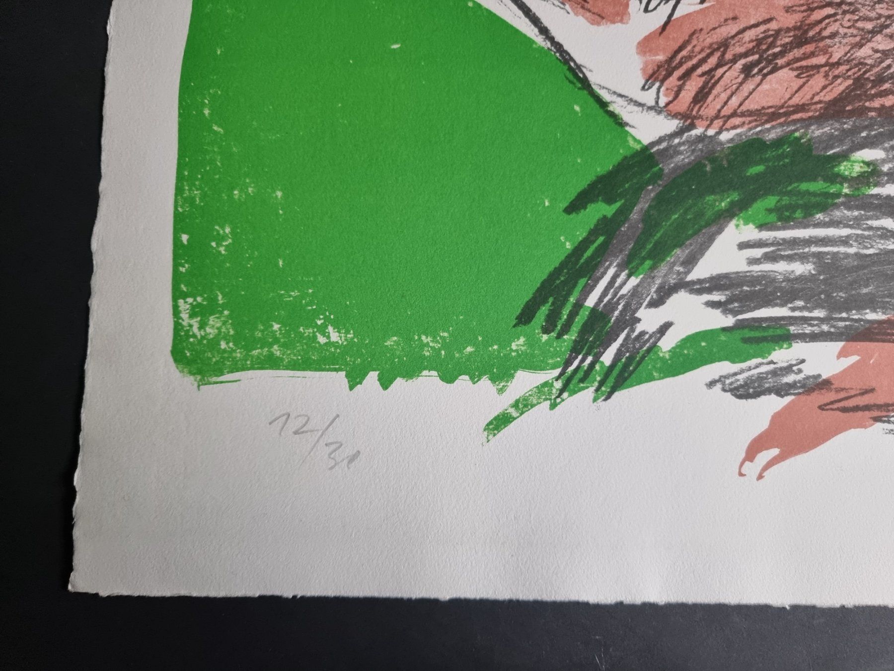 Arts picturaux & lithographies: MARGIT GRÄBER LITHOGRAPHIE SIGNIERT NUMMERIERT – D'occasion à Gersau par grafik-kunst 2