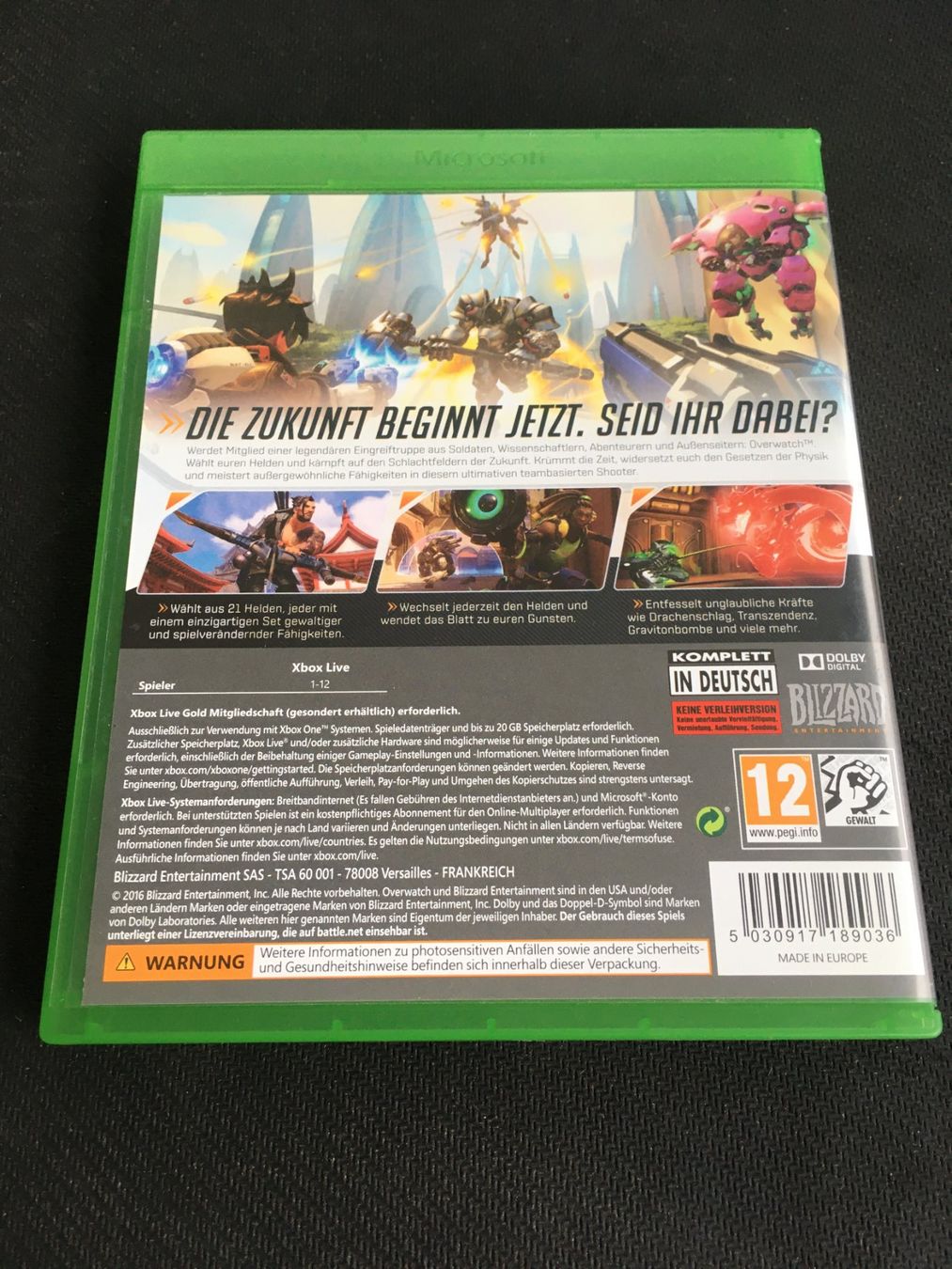 Microsoft Giochi: Overwatch - Xbox One Game – Usato da St.Gallen venduto da Punktchen01 1