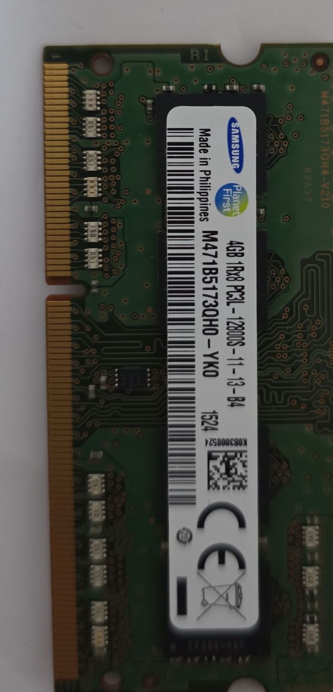 Samsung Memoria / RAM: Samsung 4GB DDR3 RAM - Boost Your PC's Performance Now! – Usato da Lenzburg venduto da Istvanl85