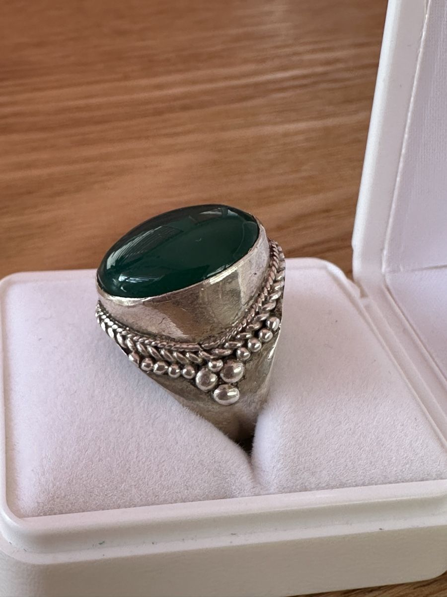 Ringe: Silberring mit Halbedelstein gr 54 – Gebraucht aus Herbriggen von Sehrazade 2