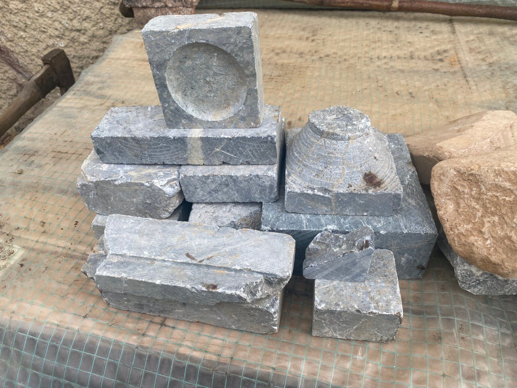 Smerigliatrici & Lucidatrici: Speckstein – Usato da Trimbach venduto da Antik-Samariter 1