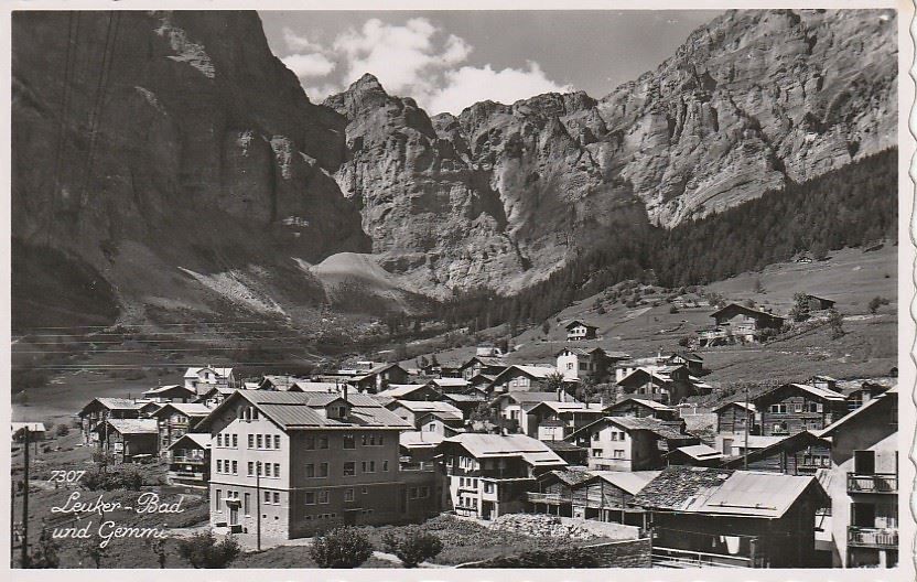 Cartoline postali: Leukerbad mit Gemmi – Usato da Aarburg venduto da Aare10