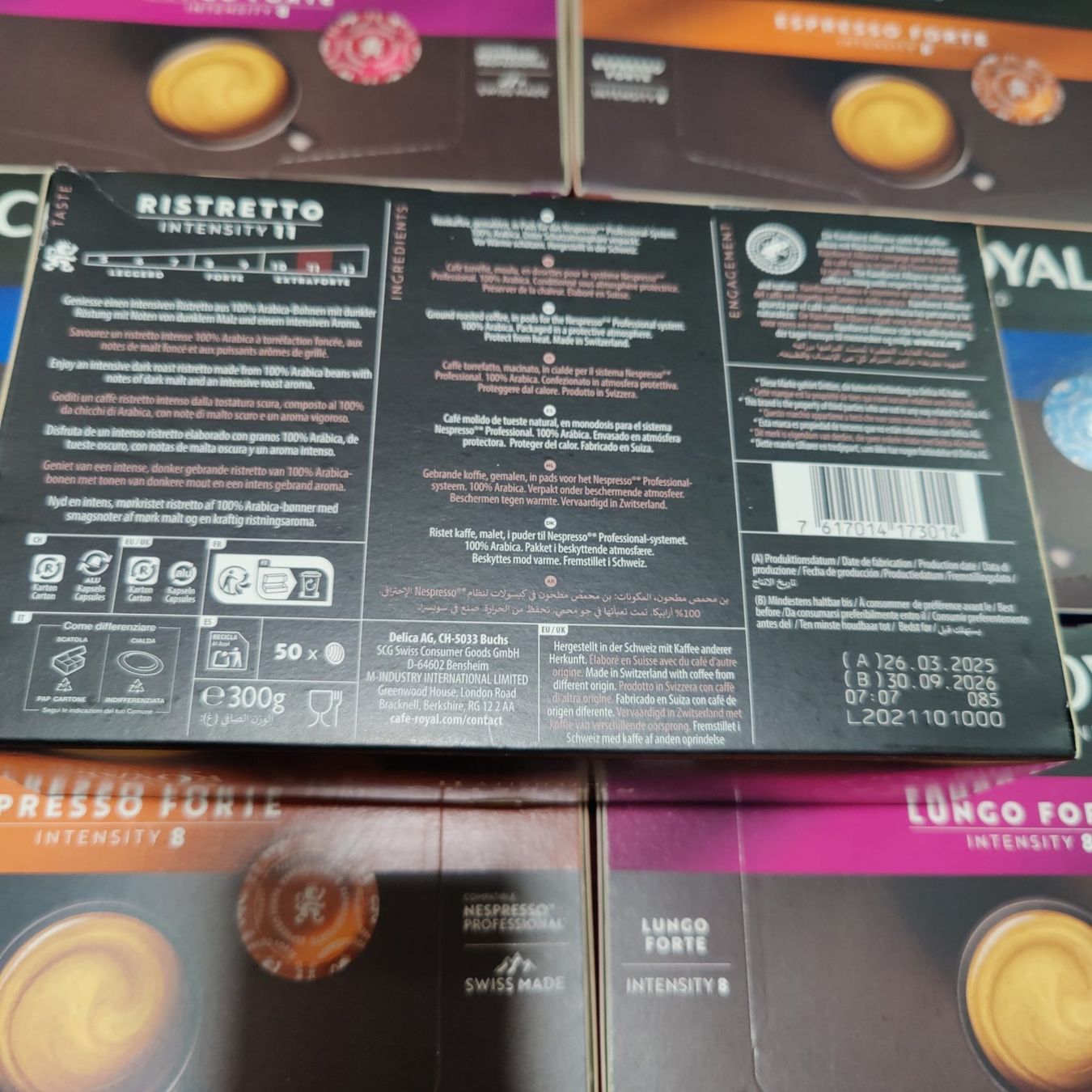 Café Royal Kaffeemaschinen & Espressomaschinen: 7 x 50 Nespresso Professionnal (Café Royal) – Neu und originalverpackt aus Zürich von kiwi2024 2