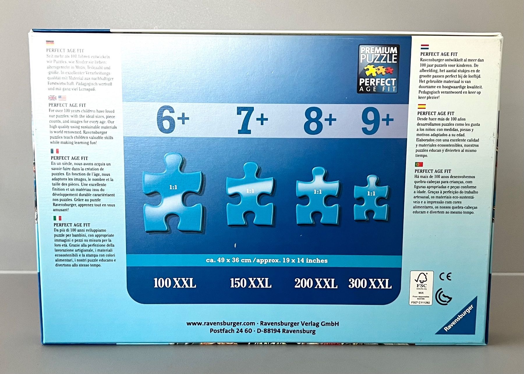 Ravensburger Puzzle: Delfin Puzzle, 300 Teile – Usato da Zürich venduto da berthy 1