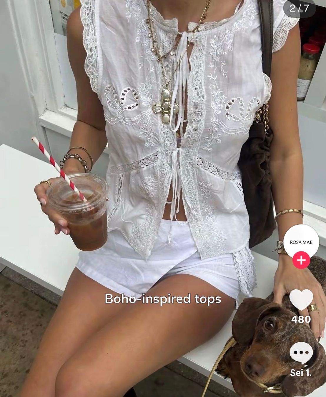 Zara Camicette: Zara Bluse Boho weiss Gr. 36 – Usato da Giswil venduto da Ody2 3