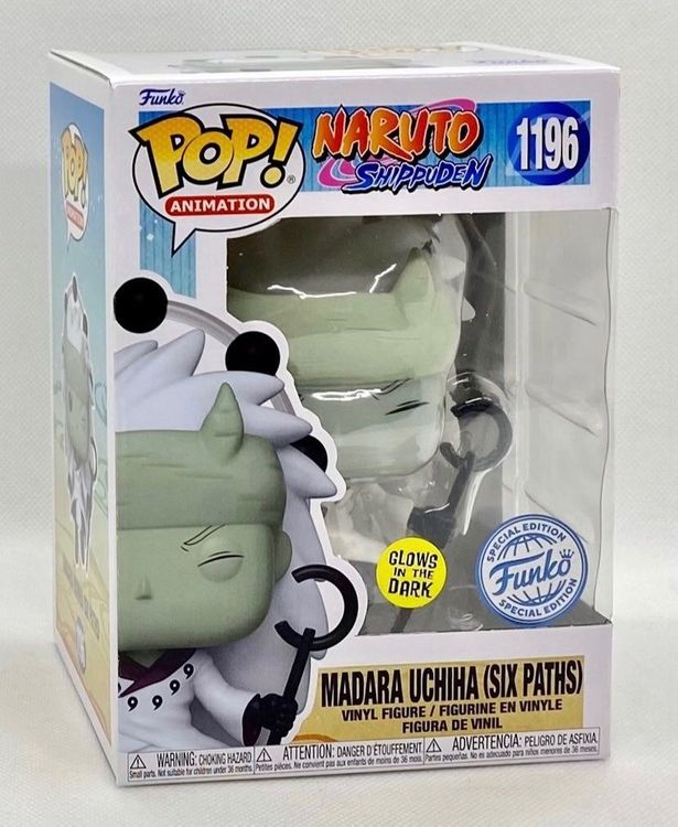 Funko Pop - Madara Uchiha Six Paths - Naruto Shippuden - #1196