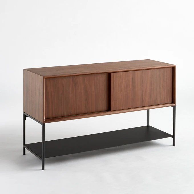 La Redoute Scaffali: Sideboard von La Redoute, Walnussfurnier, Mambo – Usato da Luzern venduto da Luckyles