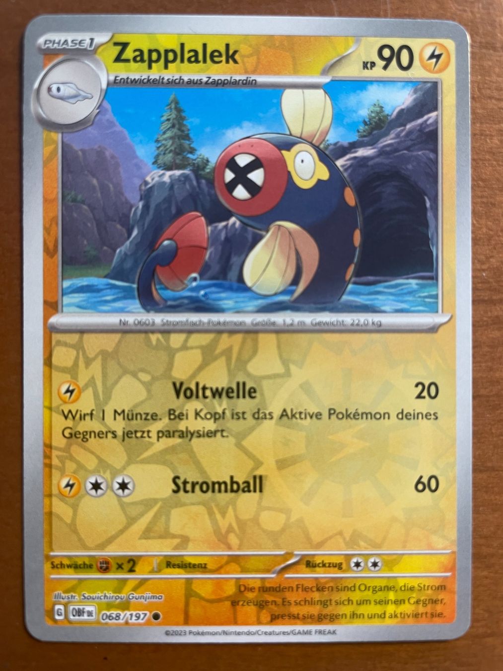 Pokémon Sammelbilder & Trading cards: Pokemon Zapplalek Reverse (Versand gratis) – Neu (gemäss Beschreibung) aus Chur von Angerson