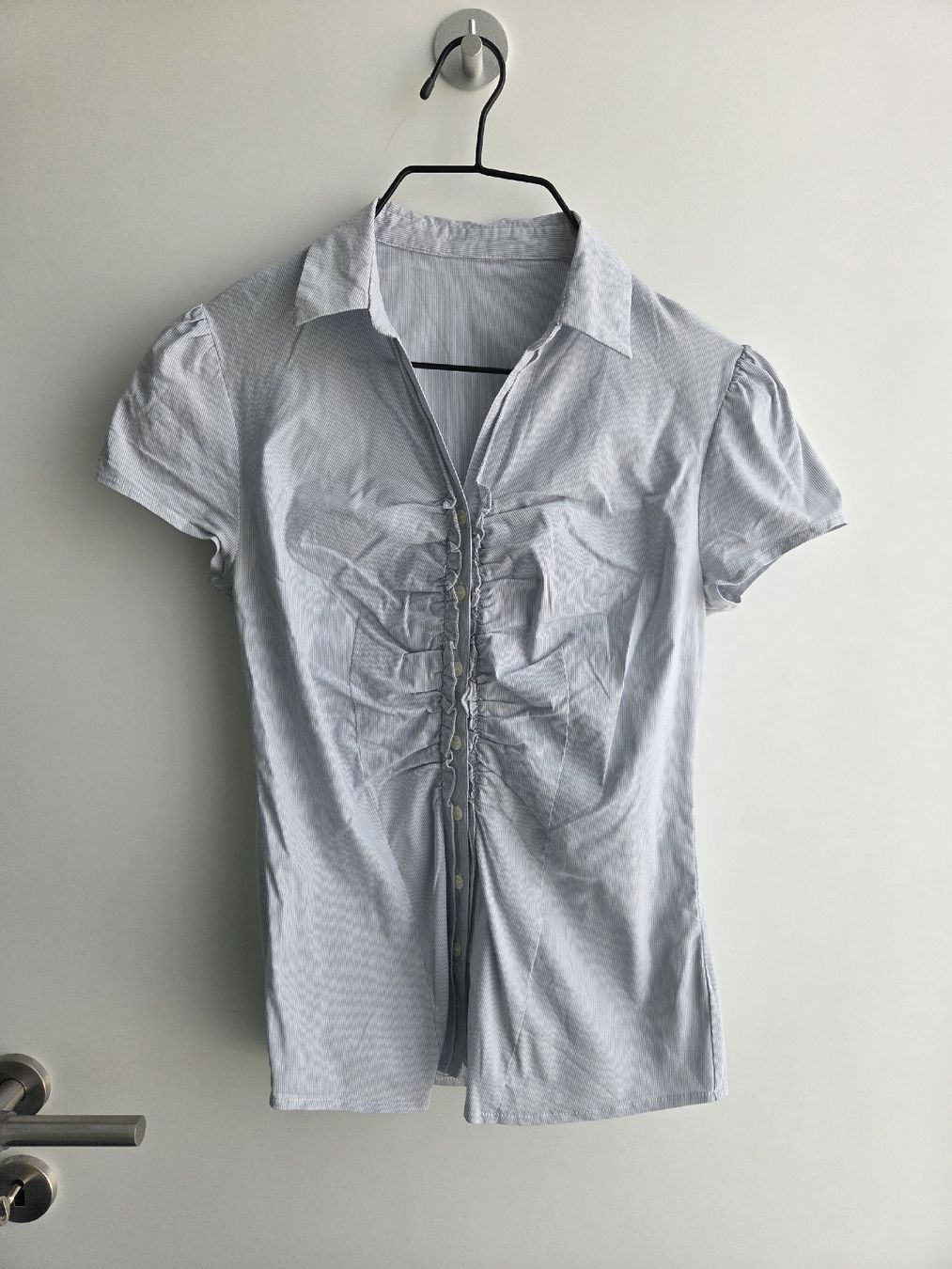Top: Business Bluse Gr. 36 elastisch – Usato da Kriens venduto da ..stx..