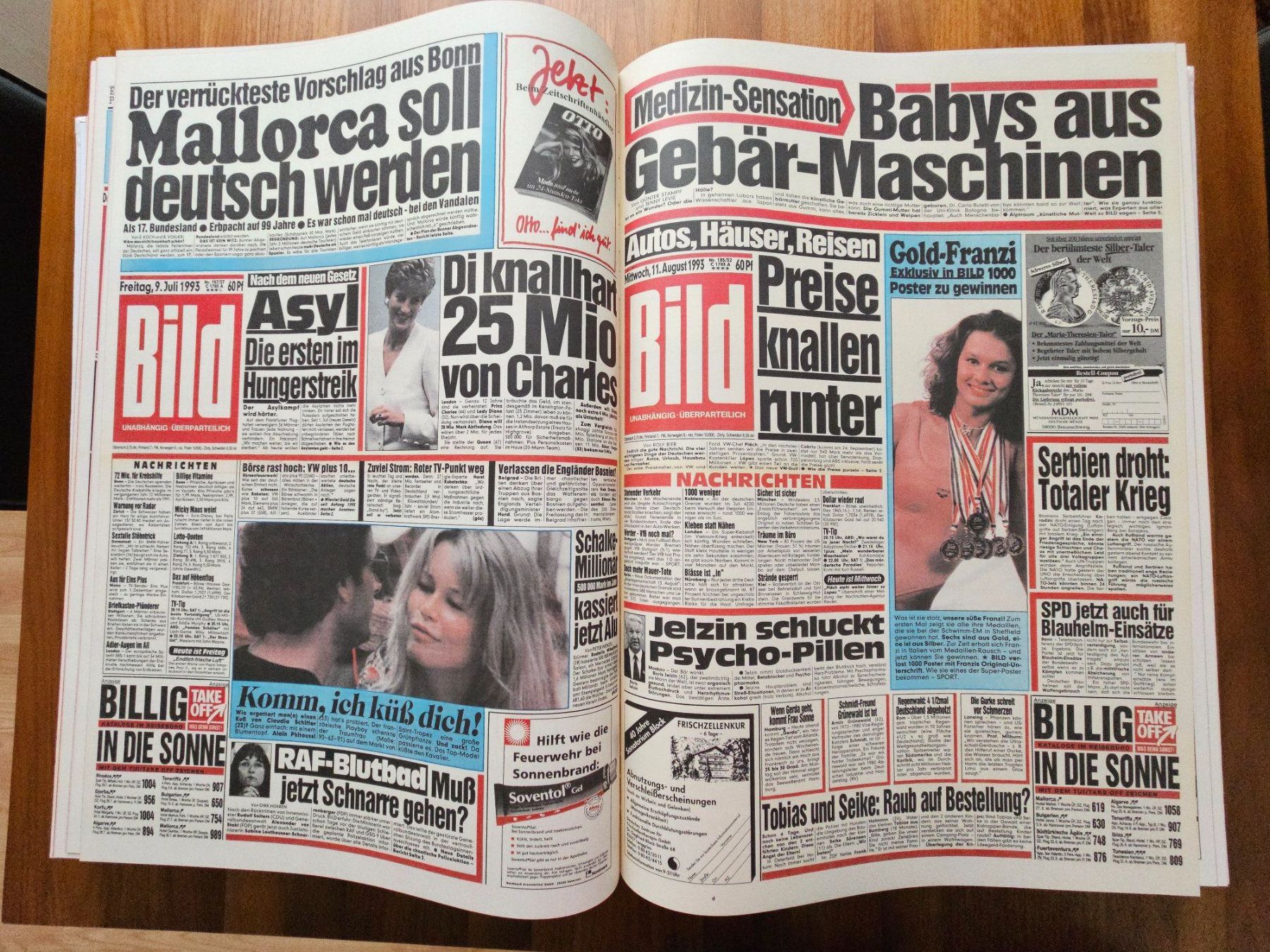 Libri: Das BILD Buch XXL 1952-2012 – Usato da Untervaz venduto da FullFlap777 7