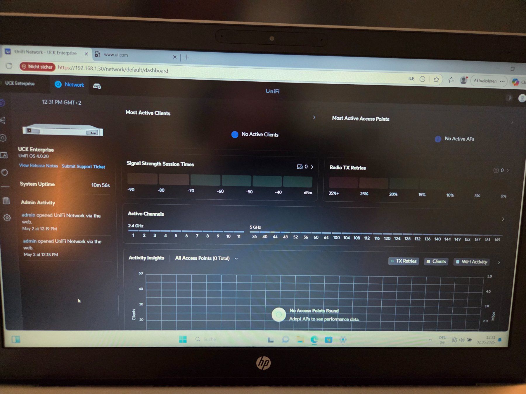 Ubiquiti Modems & Routeurs: Ubiquiti Cloud Key Enterprise (CK-Enterprise) – D'occasion à Fehraltorf par Tracker 3