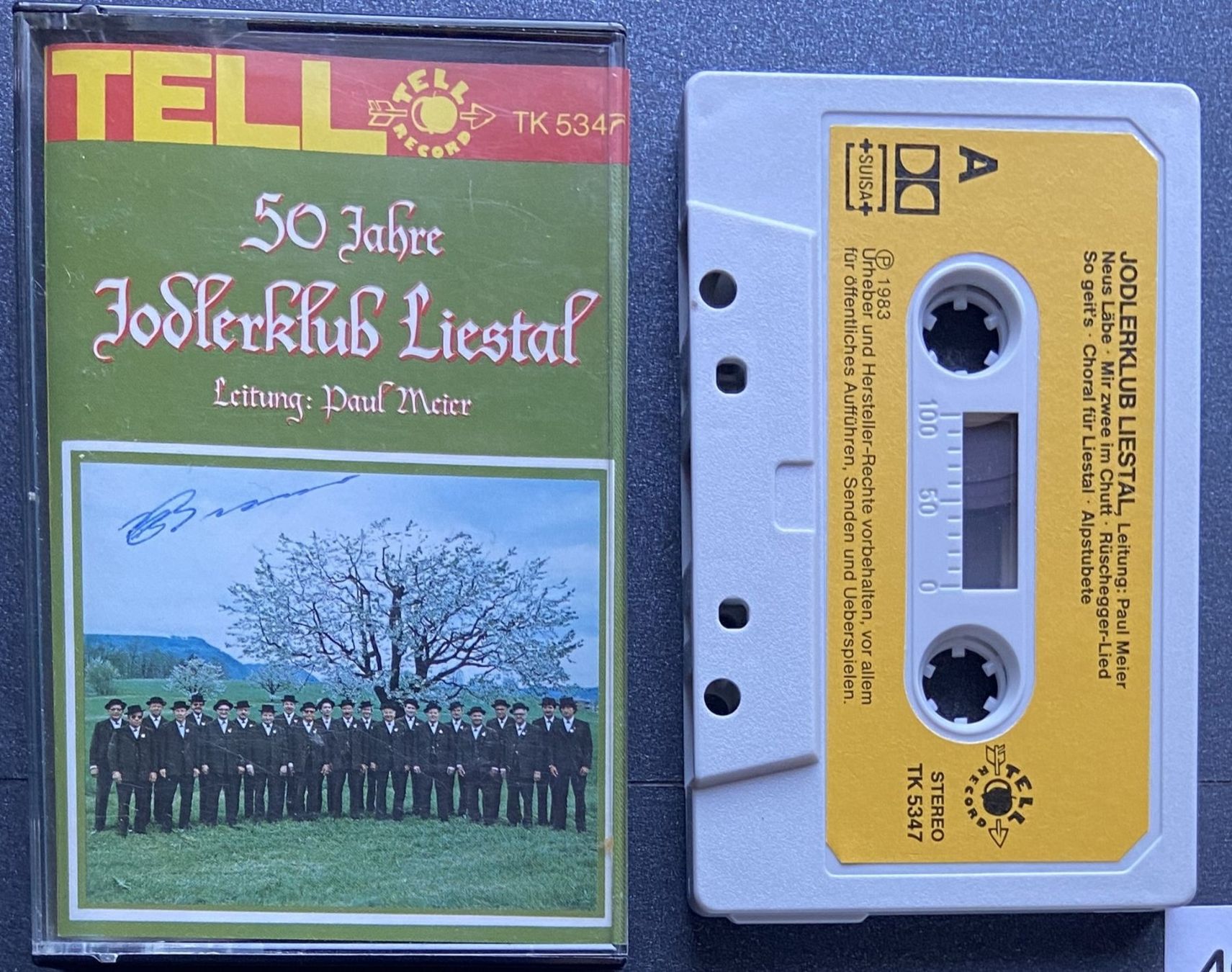 Kompaktkassetten: 4 Musikkassetten Schweizer Folklore Region Basel – Gebraucht aus Böckten von Hansi36 6