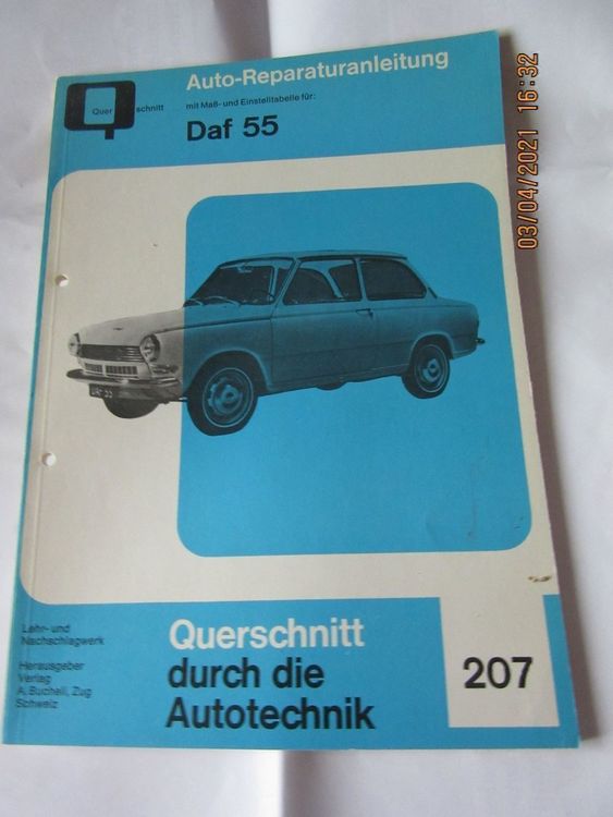 Libri: Auto Reparatur Anleitung DAF 55 – Nuovo (secondo la descrizione) da Rorbas venduto da julma1