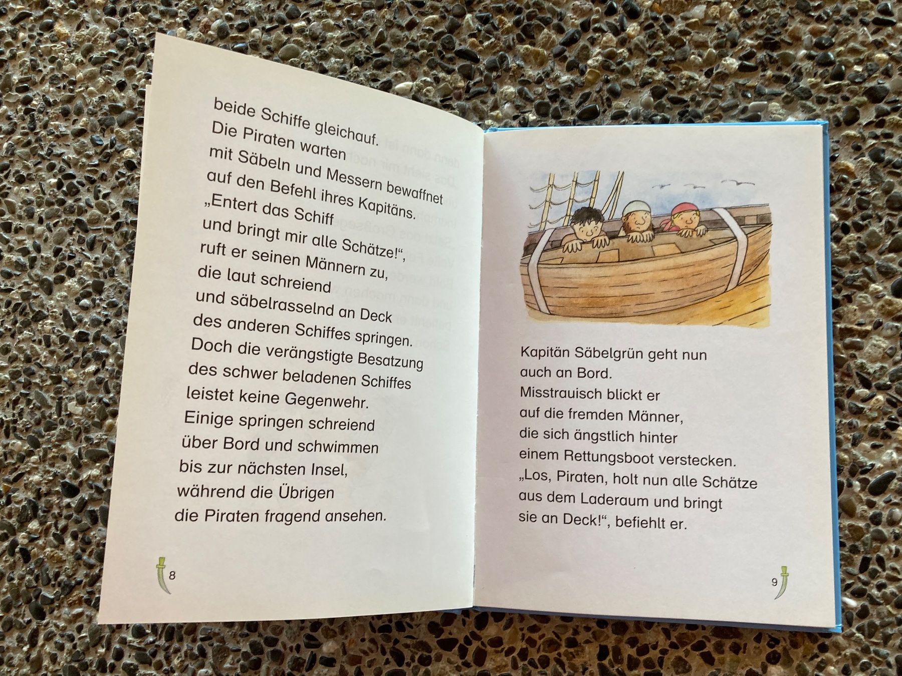 Libri: Lesespass, Kapitän Rotbart, Lesestufe 3 – Usato da Aetingen venduto da Nadinsky 1