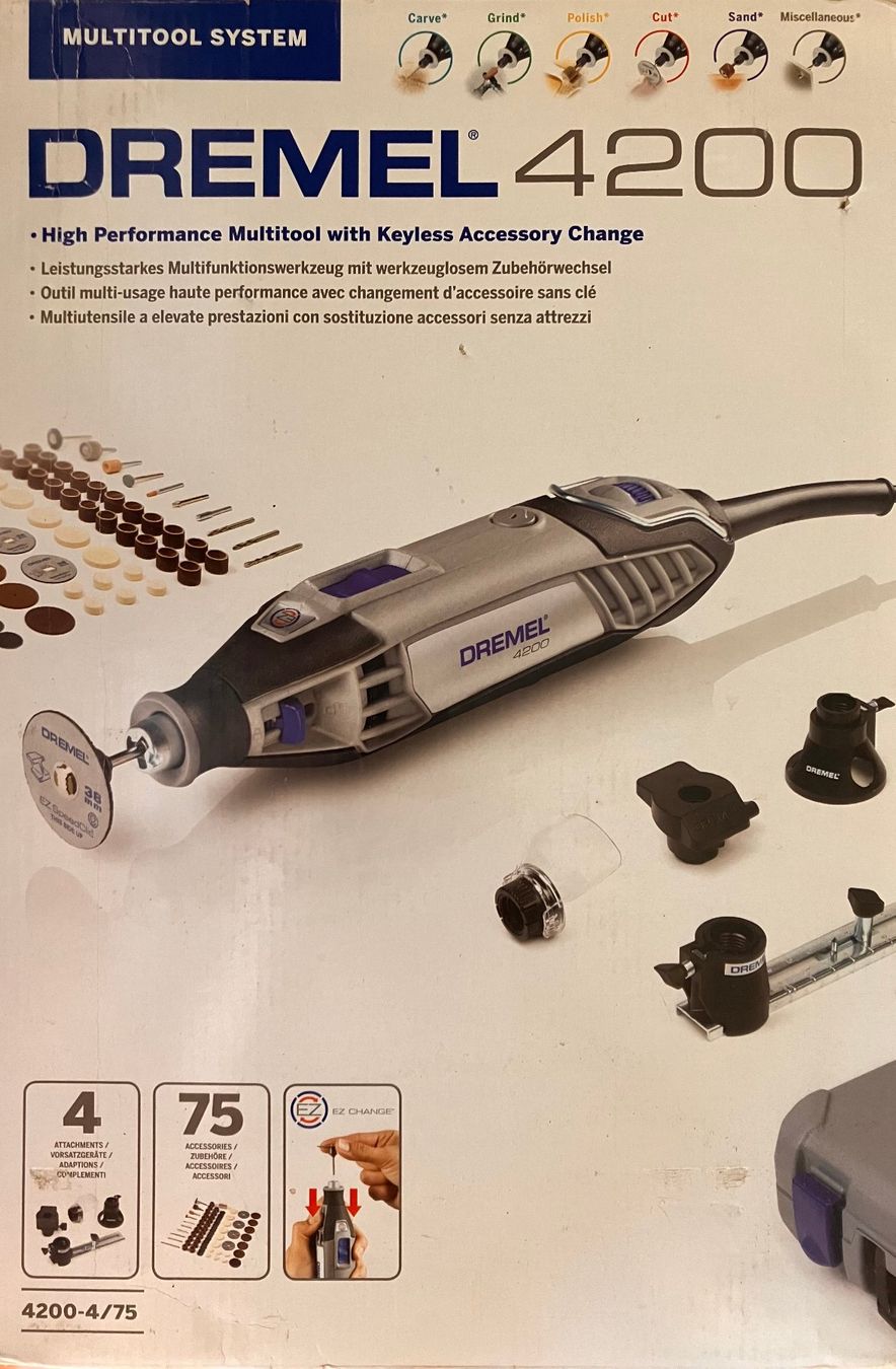 Dremel Tutti gli attrezzi: Dremel 4200 Multitool System – Nuovo e nell'imballaggio originale da Linden venduto da nitsirc