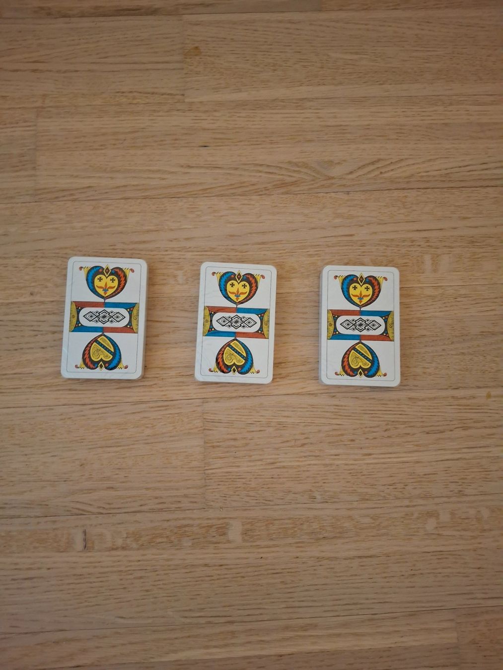 Spiele: 3 Jasskarten-Sets originalverpackt in Cellophan – Neu und originalverpackt aus Dietikon von Hwengi