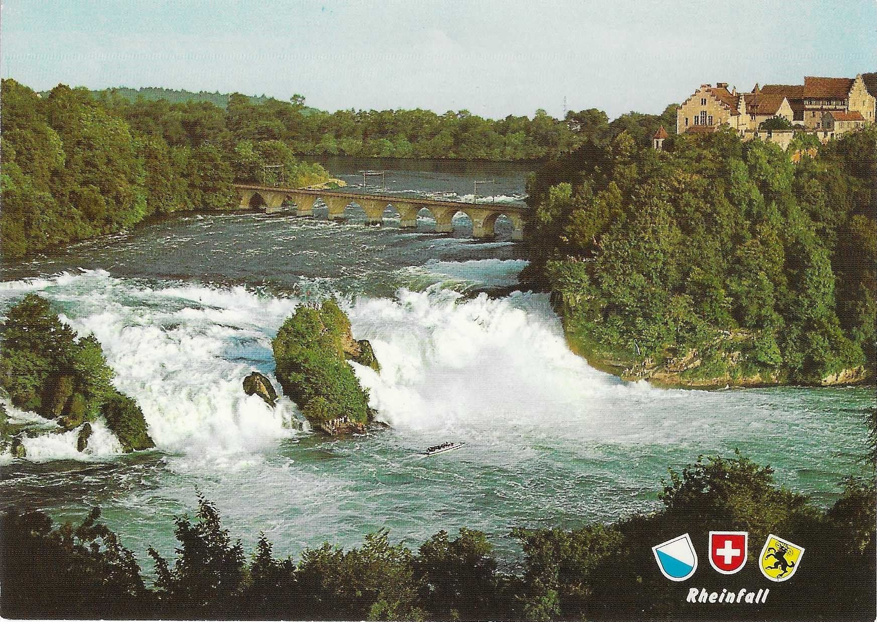 Cartoline postali: Rheinfall mit Schloss Laufen SH – Nuovo (secondo la descrizione) da Rothrist venduto da Stranglehold