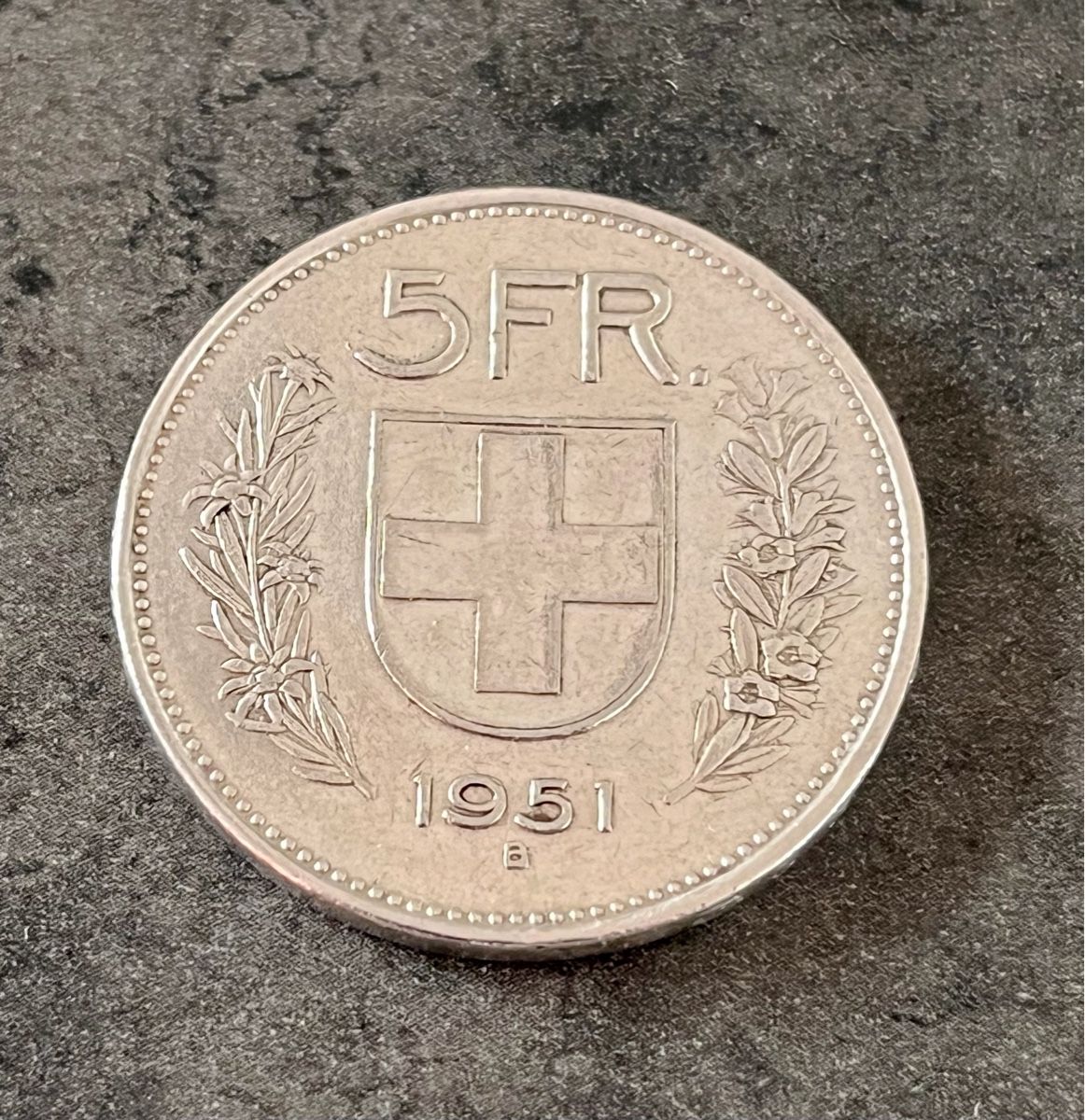 Tutti le monete: 5 Franken 1951 Silber  – Usato da Zürich venduto da Juancarlos1