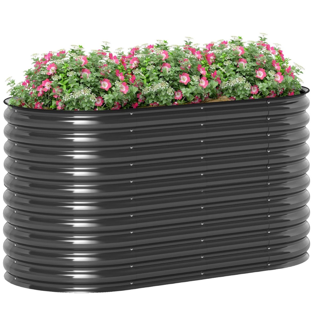 Blumentöpfe: Hochbeet aus Stahl, Pflanzbeet Frühbeet Gartenbeet – Neu und originalverpackt aus Amriswil von JaJa-Express 9