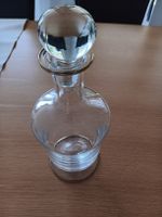 Elegante Vintage Murano Glas Karaffe mit Glaskugel-Verschlus