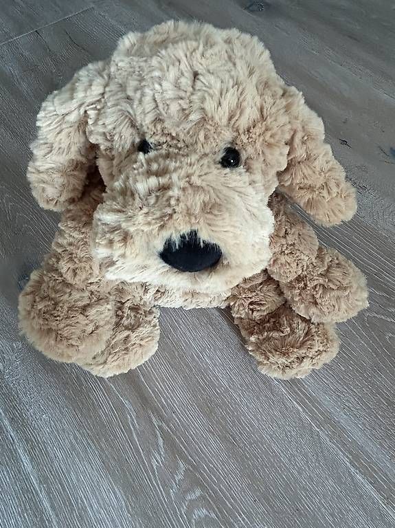 Giocattoli: Kuscheltier Schlenkerhund  – Nuovo e nell'imballaggio originale da Rüschlikon venduto da ait_p9qb 1