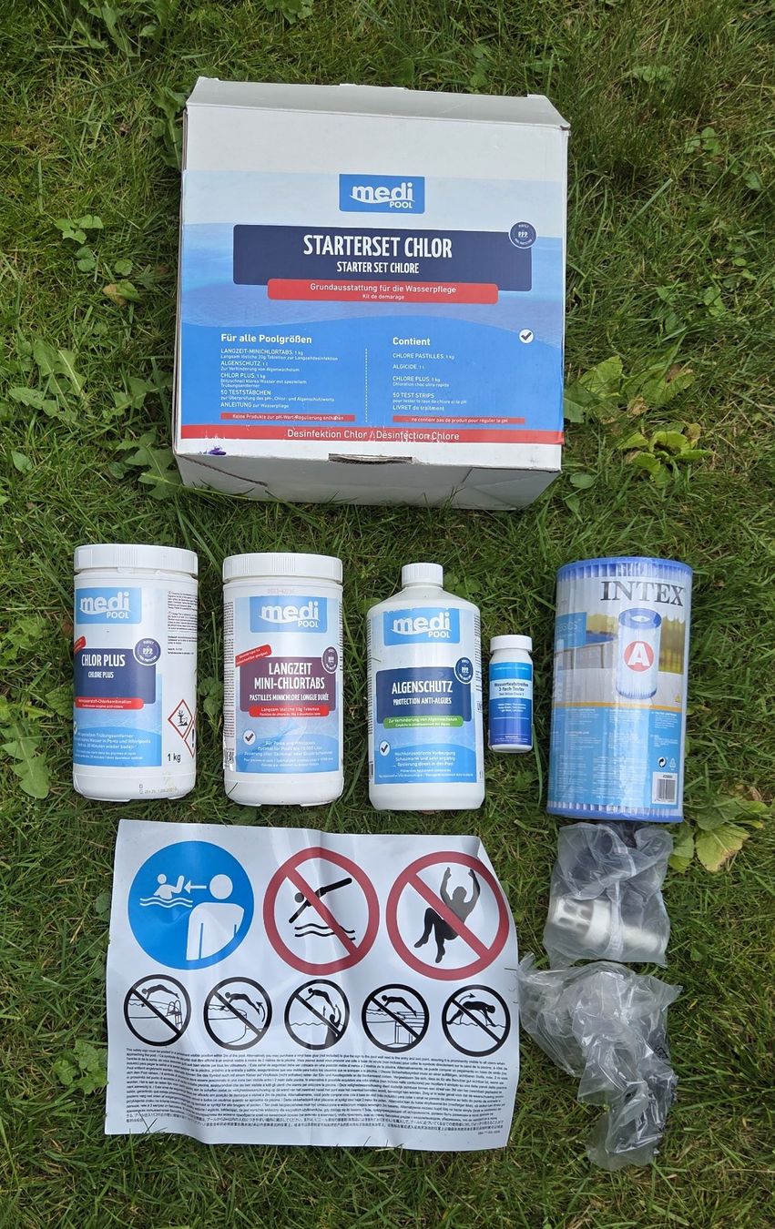 Intex Piscine: INTEX Pool mit Metallrahmen / neu – Nuovo e nell'imballaggio originale da Brugg AG venduto da hesobrugg 5