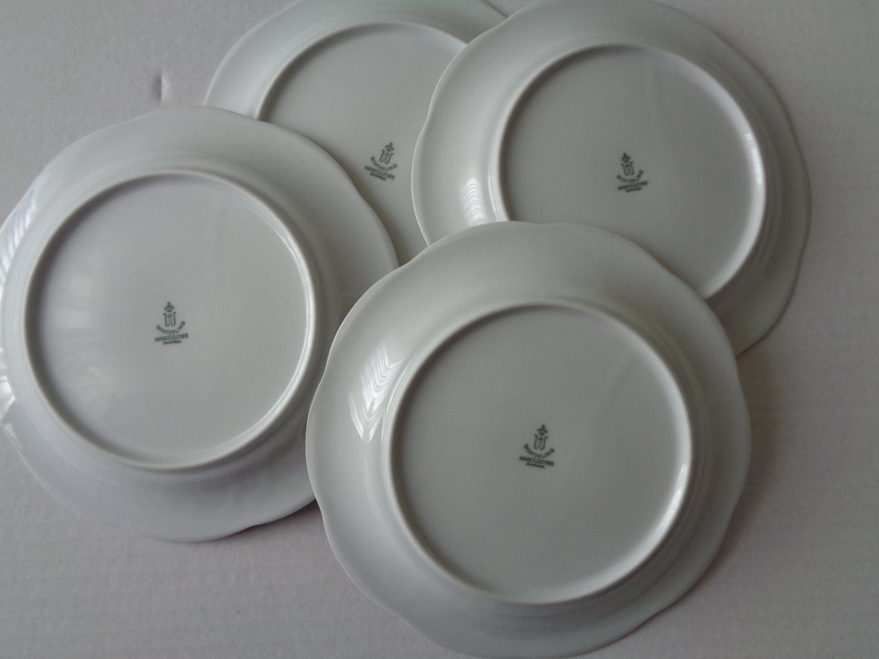 Teller: 4 Dessertteller –Winterling Marktleuthen – Gebraucht aus Chur von omonia 5