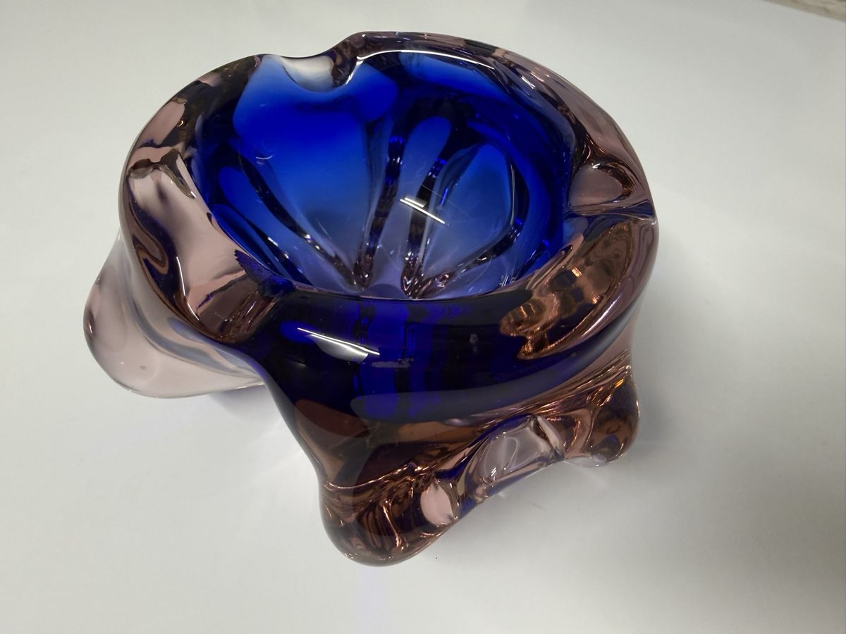 Murano Portacenere: Aschenbecher Murano Vintage – Usato da Bern venduto da Delamer 2