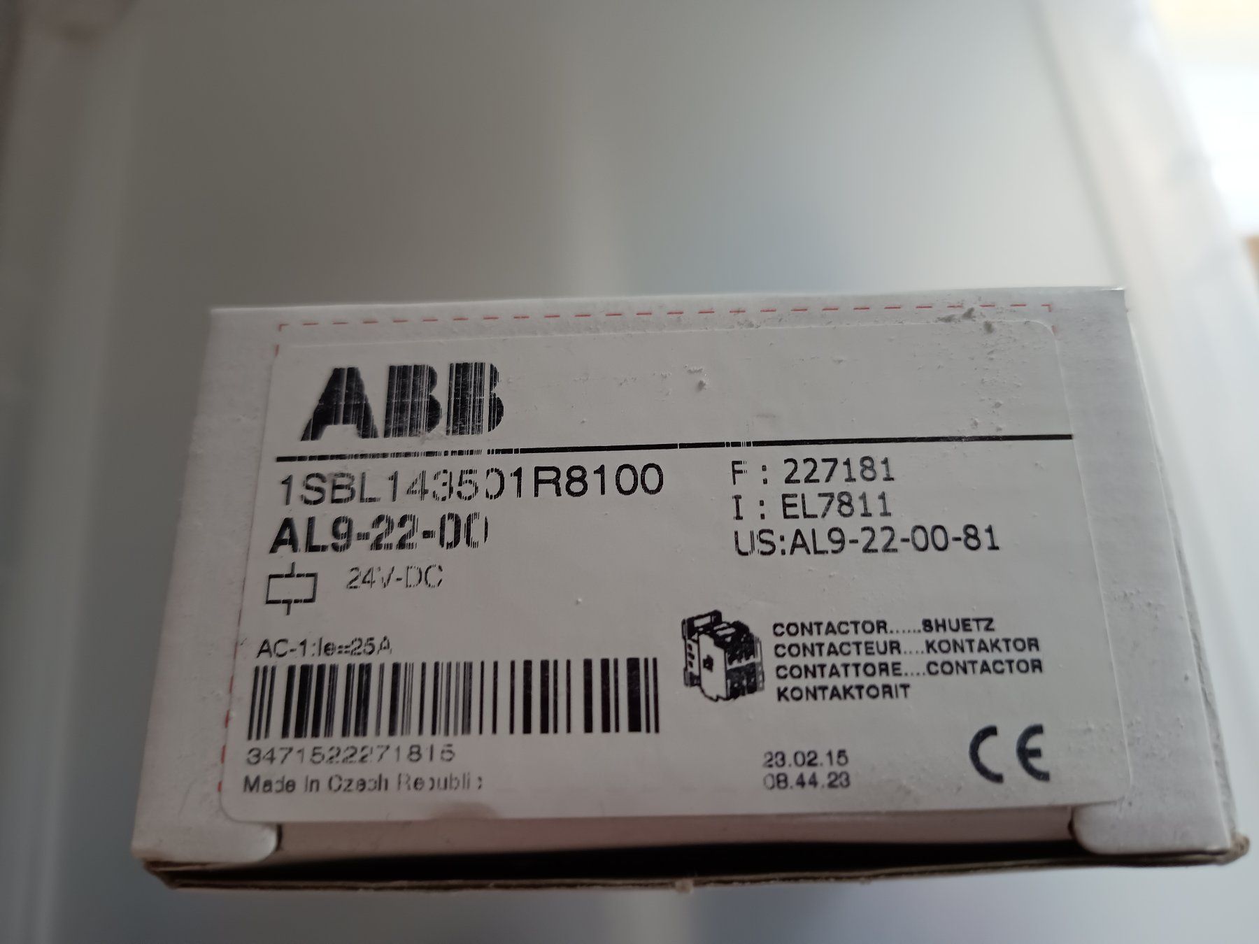 ABB Componenti elettronici: ABB Schütz AL9-22-00, NEU – Nuovo (secondo la descrizione) da Döttingen venduto da Schlei 1