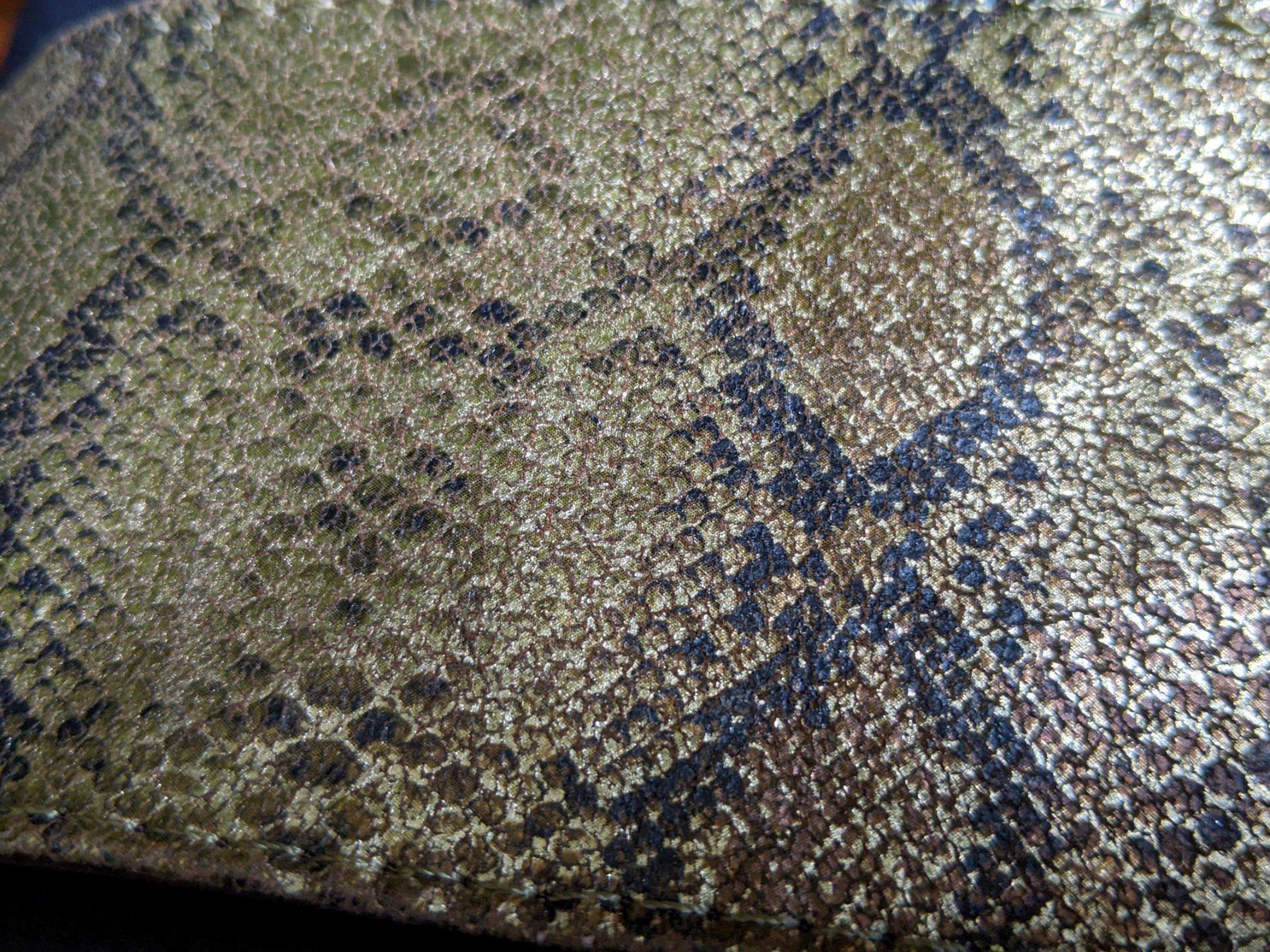 Gürtel: Ceinture or-bronze-marron imprimé serpent – Neu (gemäss Beschreibung) aus Petit-Lancy von lilycerise 3