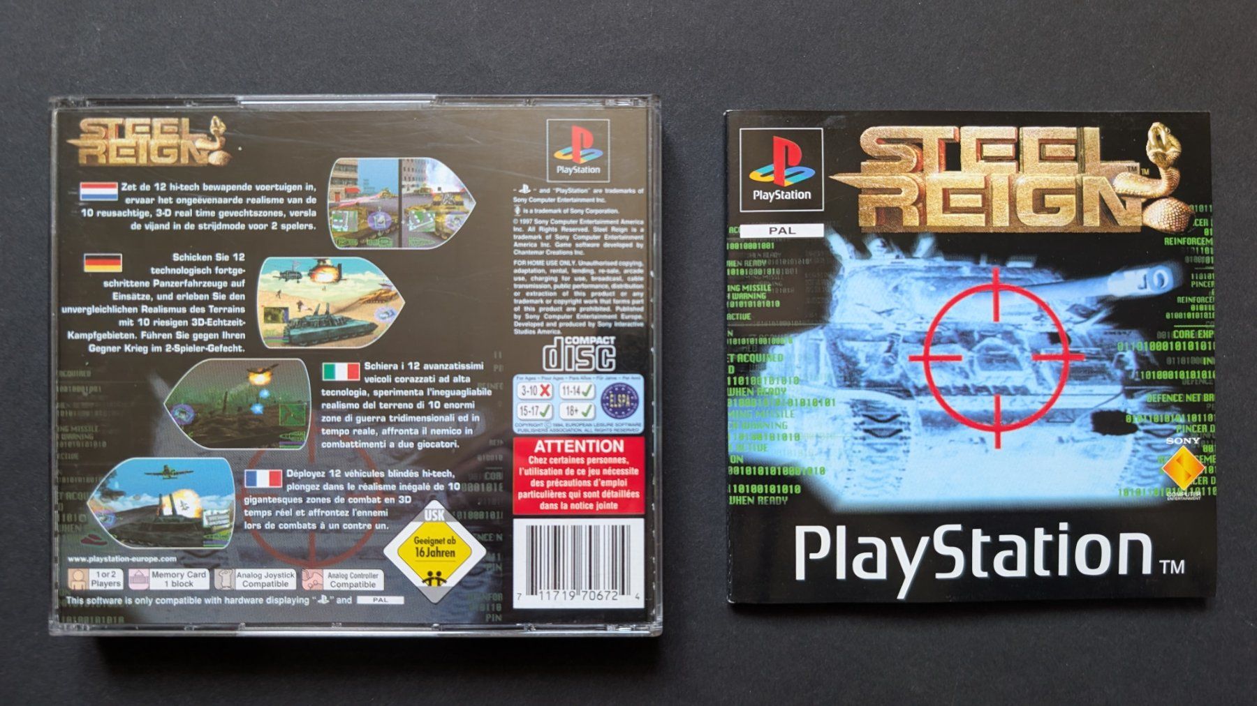 Giochi: Steel Reign | Playstation 1 | PS1 – Usato da Bottmingen venduto da dan_c5wb 1