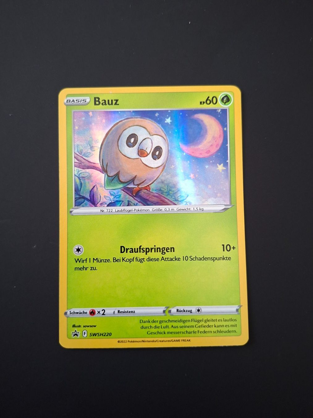 Pokémon Carte collezionabili: Bauz SWSH220  DE – Usato da Biasca venduto da Sara_Poke123