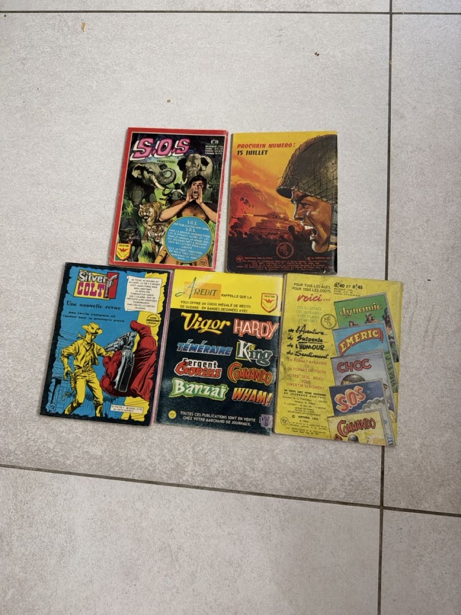 BD: Comics collection Chico Juarez Sergeant Gorilla Garry SOS La – D'occasion à Martigny par Jacoosh1234 1
