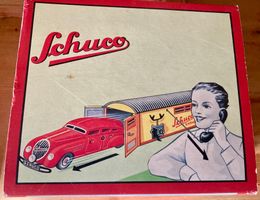 Schuco Auto mit Garage