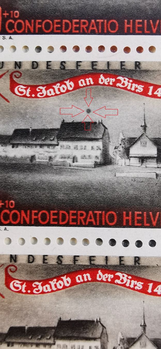 Alle Briefmarken: PP 1944*  mit Abart – Neu (gemäss Beschreibung) aus Aadorf von Chnorli-Furz 2