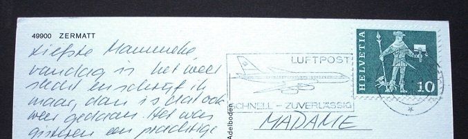 Cartes postales: ZERMATT Gornergratbahn, Kühe – D'occasion à Jona par philajona 1