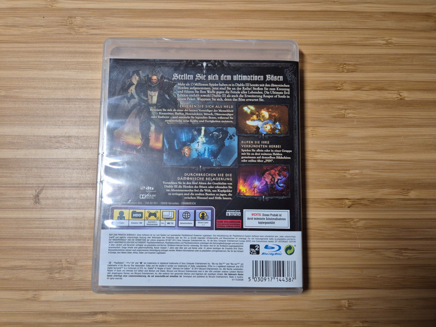 Jeux: Diablo 3 für Ps3 – D'occasion à Ried-Muotathal par Kaegi16 2