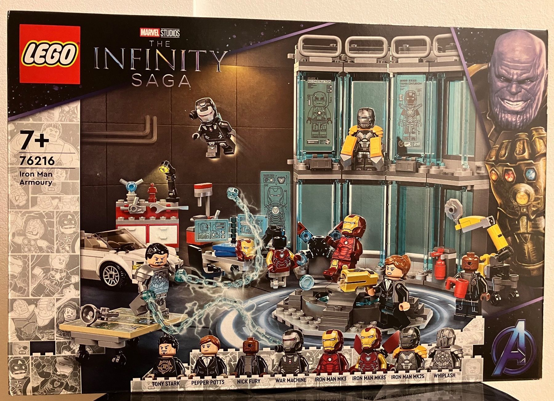 Lego Baukästen: LEGO Atelier sur l'Iron Man 76216 – Neu und originalverpackt aus CHENE-BOUGERIES von homeswisshome
