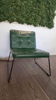Vintage Sessel Gruen, Kunstleder