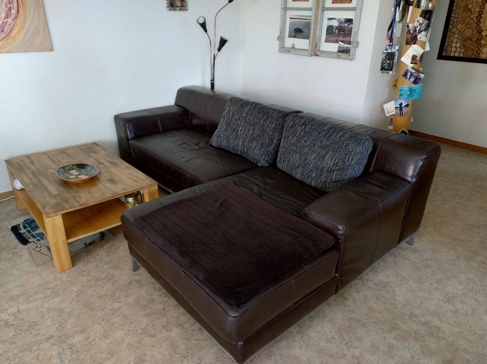 Sofas: Braunes Ledersofa – Gebraucht aus Oberbipp von Aerdna1979