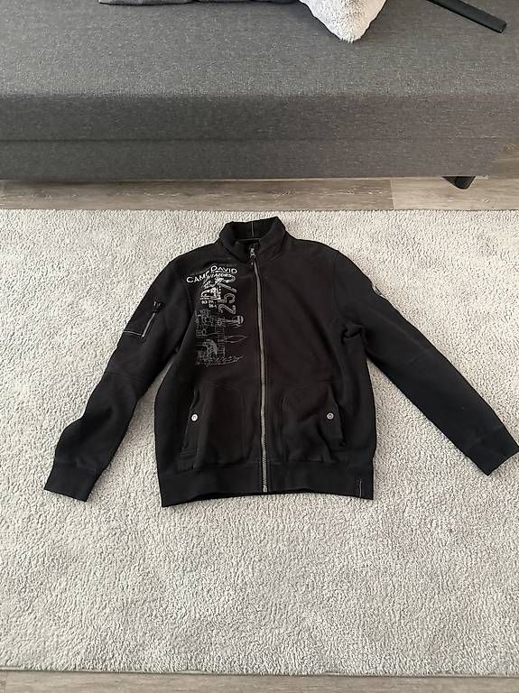 Jacken: CAMP DAVID Sweatjacke Schwarz – Gebraucht aus Möriken AG von nil_hmm8