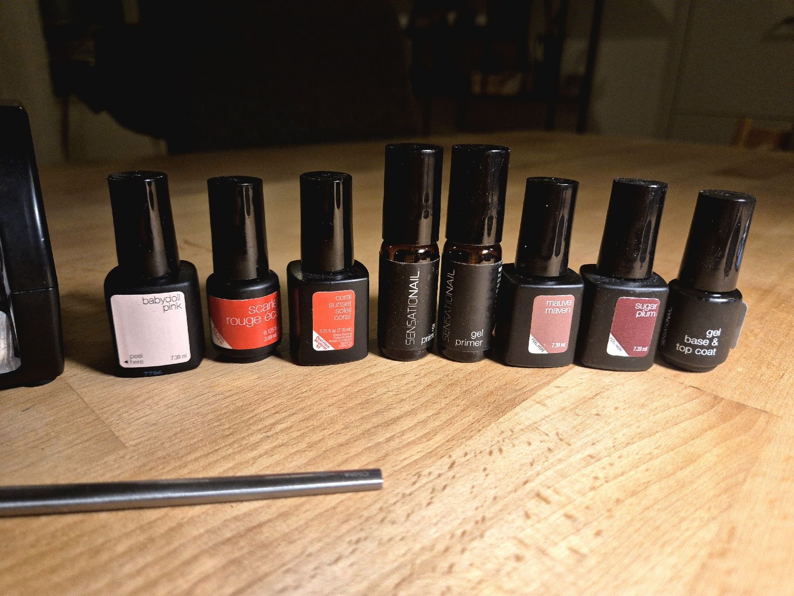 Smalto per unghie: Sensationail set/ Kit mit Lampe und Nagellack – Usato da Luzern venduto da bam_qr5p 1