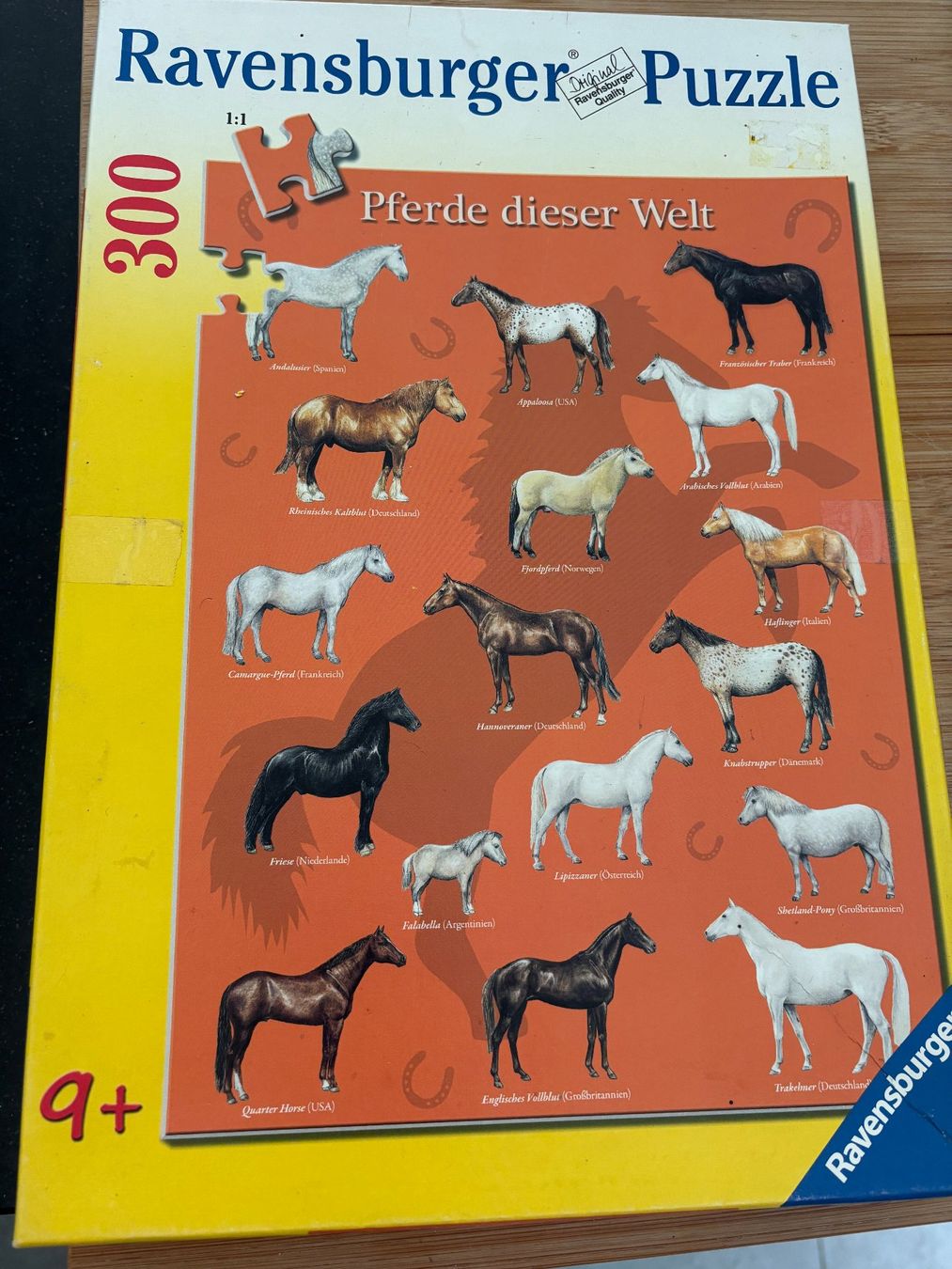 Ravensburger Puzzles: Puzzle Ravensburger 300 pièces Chevaux – Gebraucht aus Salvenach von gwenwywar
