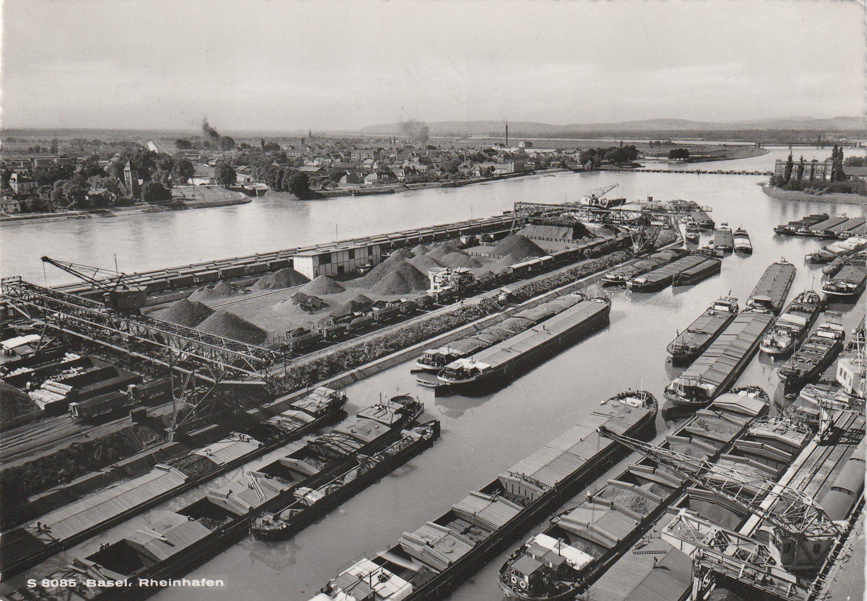 Cartoline postali: Basel Rheinhafen – Usato da Rorschacherberg venduto da fratovi2