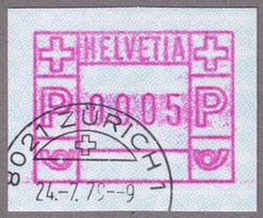 ATM 2_HAND-Stempel 8021 Zürich 1_24.7.79_mit Originalgummi !
