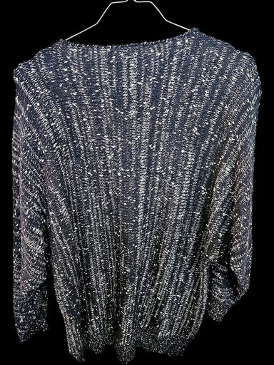 Maglioni & Felpe: Maroni Schwarz-Weißer Pullover mit geometrischem Muster – Usato da Zug venduto da vinokilo 3